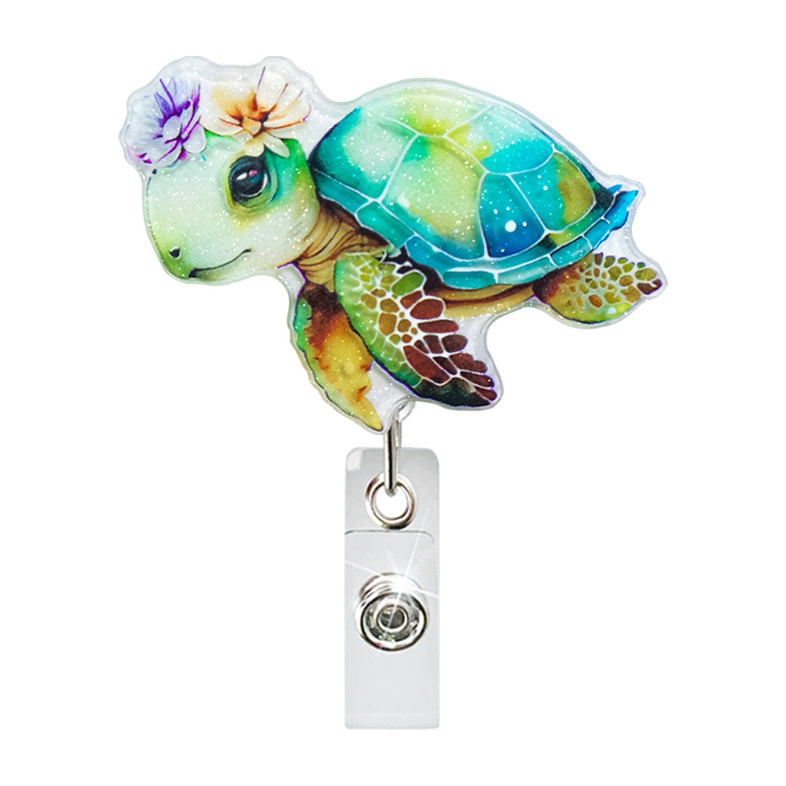 Wholesale DIY acrylic patch regular retractable reel easy pull buckle